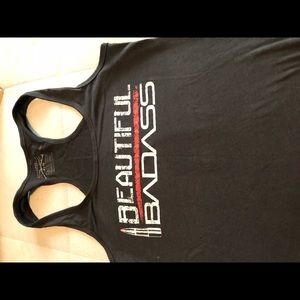 Grunt Style Beautiful Bad*ss Tank Top